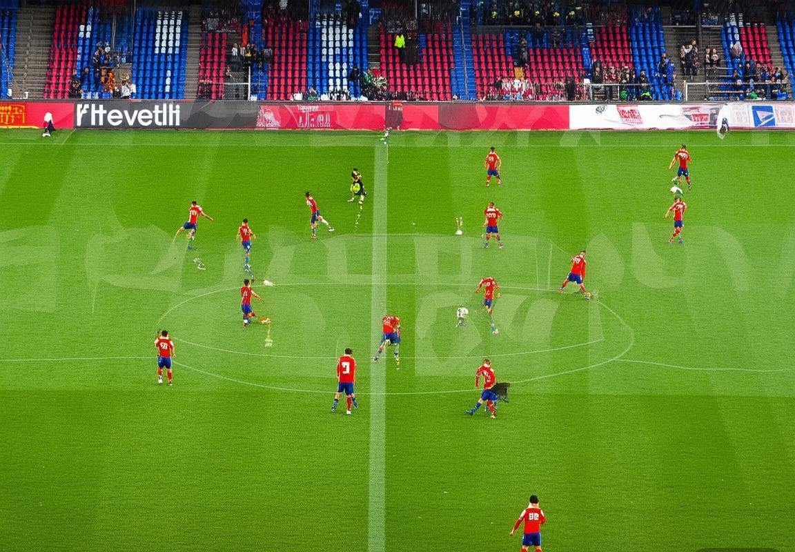 巴塞罗那VS埃瓦尔：巅峰对决解析，梅西德容闪耀，战术亮点回顾(图1)