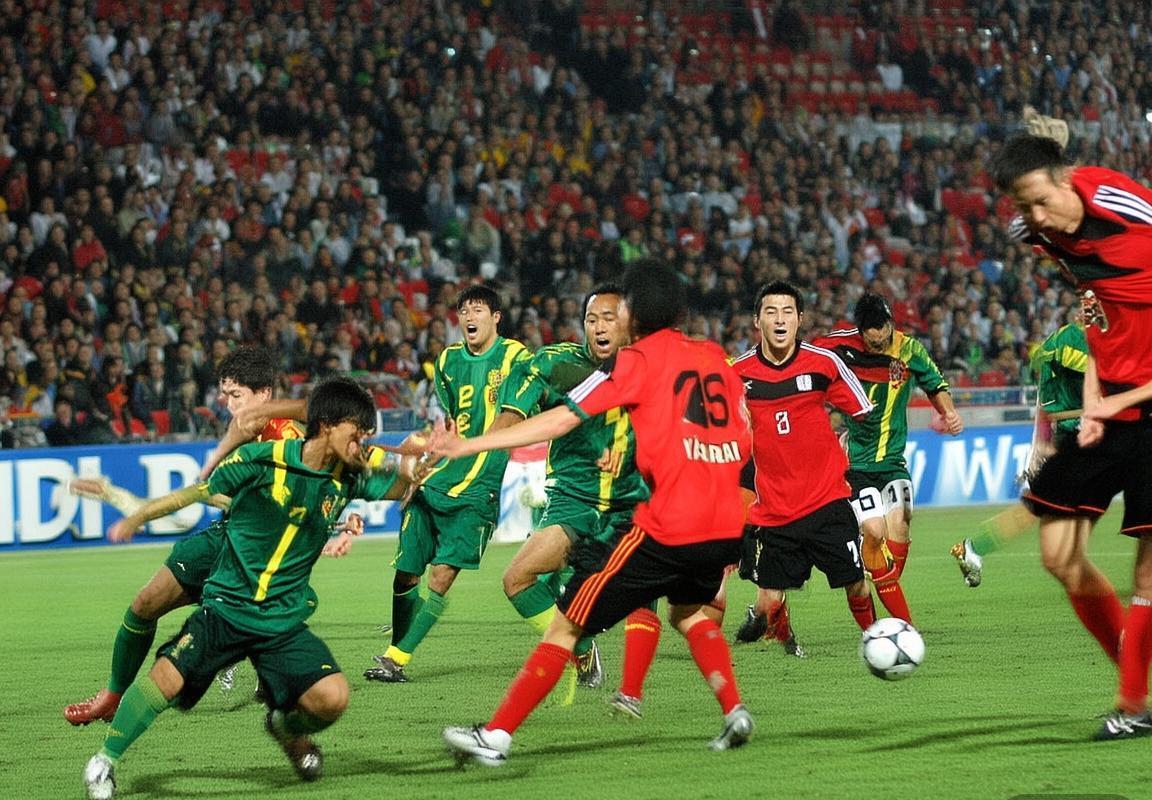 2005年中德足球巅峰对决：激情对决与历史瞬间(图1)