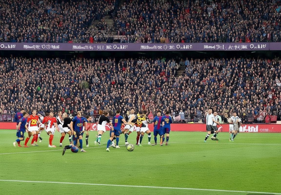 2018西甲经典对决：梅西领衔巴塞罗那2-0击败鄂队(图1)