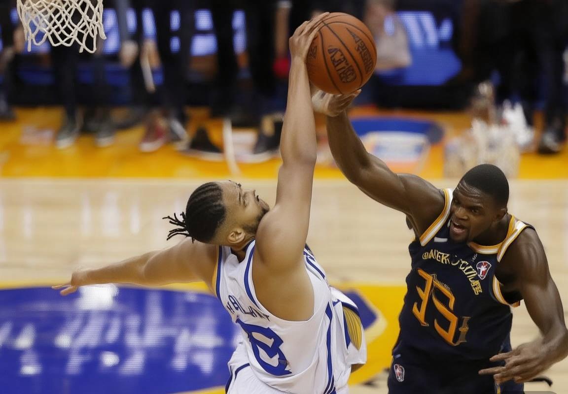 NBA巅峰对决：勇士爵士激战正酣，精彩回顾(图2)